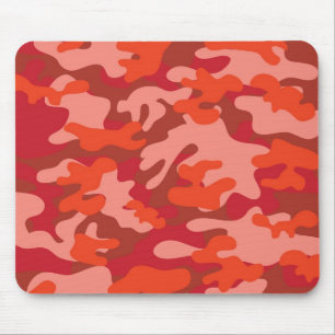 Mousepad Camuflagem Vermelha