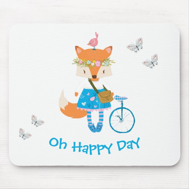 Mousepad Camundongos para crianças de animais lindos (Frente)