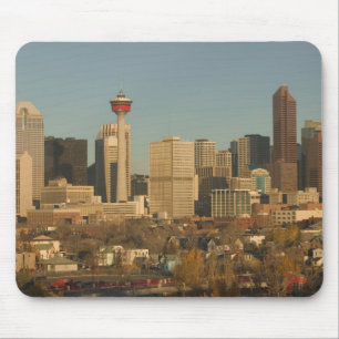 Mousepad Canadá, Alberta, Calgary: Horizonte da Cidade a pa