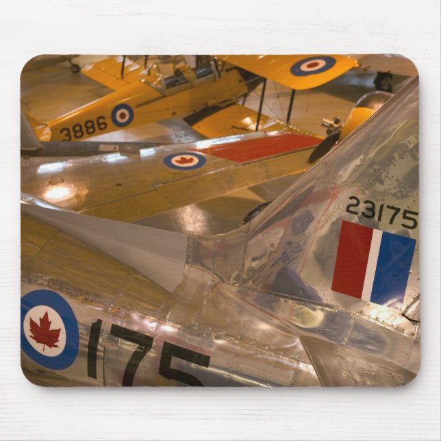 Mousepad Canadá, Alberta, Calgary: Museu Aero Espacial de (Frente)