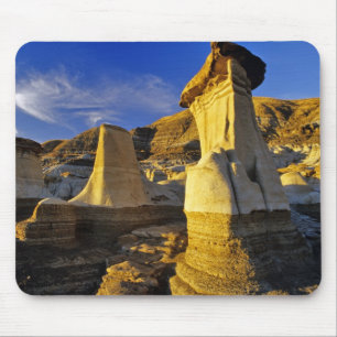 Mousepad Canadá, Alberta, Drumheller. Hoodoos.