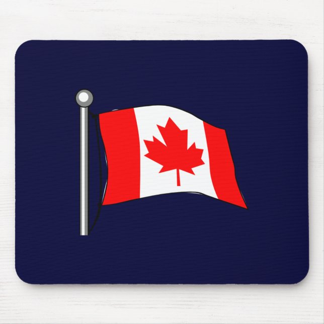 Mousepad Canadá: Bandeja do mouse do Canadá (Frente)