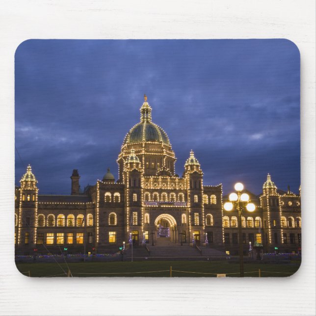 Mousepad CANADÁ, Colúmbia Britânica, Vitória. Noite, (Frente)