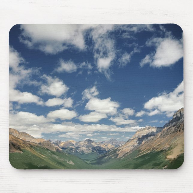 Mousepad Canadá, Colúmbia Britânica, Yoho NP. Nuvens fofas (Frente)