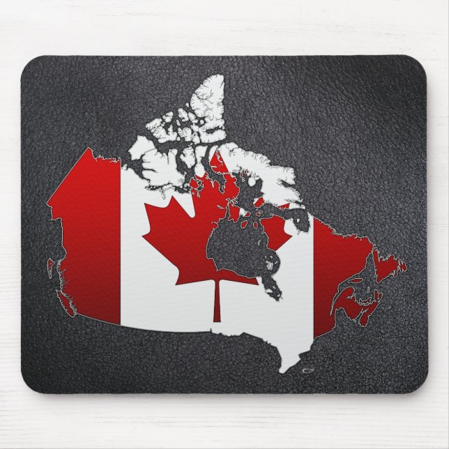 Mousepad Canadá: Mapa (Frente)