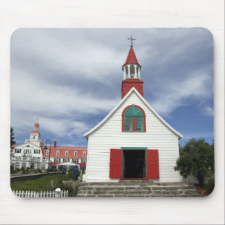 Mousepad Canadá, Quebec, Tadoussac. Petite Chapelle,