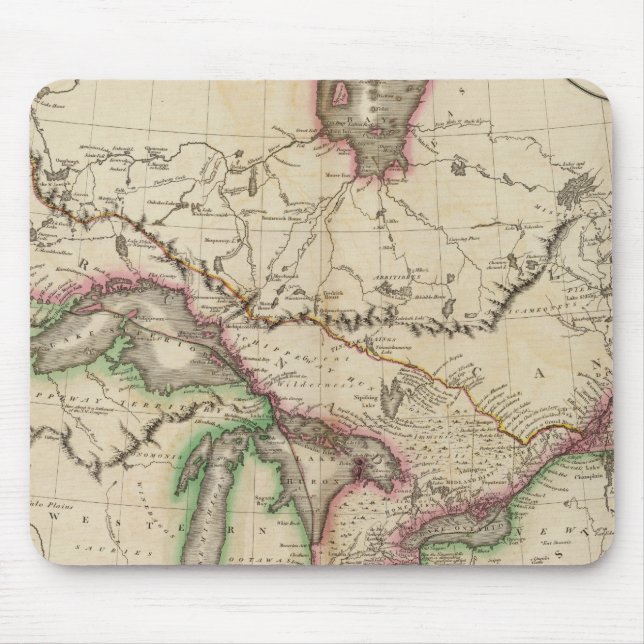 Mousepad Canadá superior e inferior (Frente)