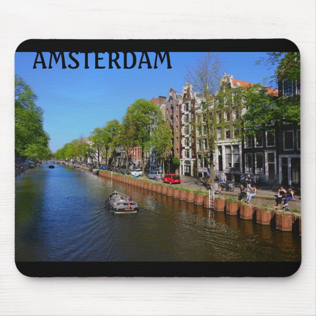 Mousepad Canal de Amsterdã (Frente)