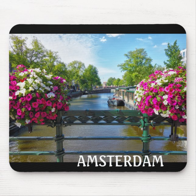 Mousepad Canal de Amsterdã (Frente)