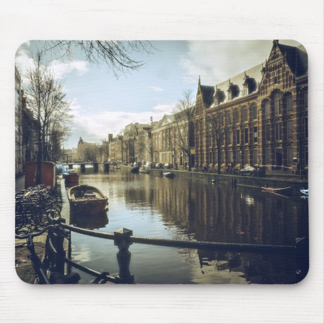Mousepad Canal de Amsterdã (Frente)