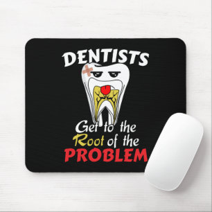 Mousepad Canal de Raiz Dentista - Canhão de Cavidade Dente