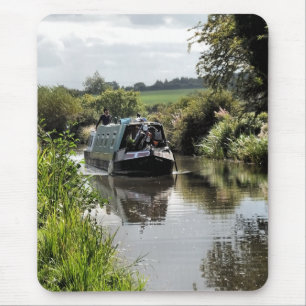 MOUSEPAD CANAL NARROWBOAT