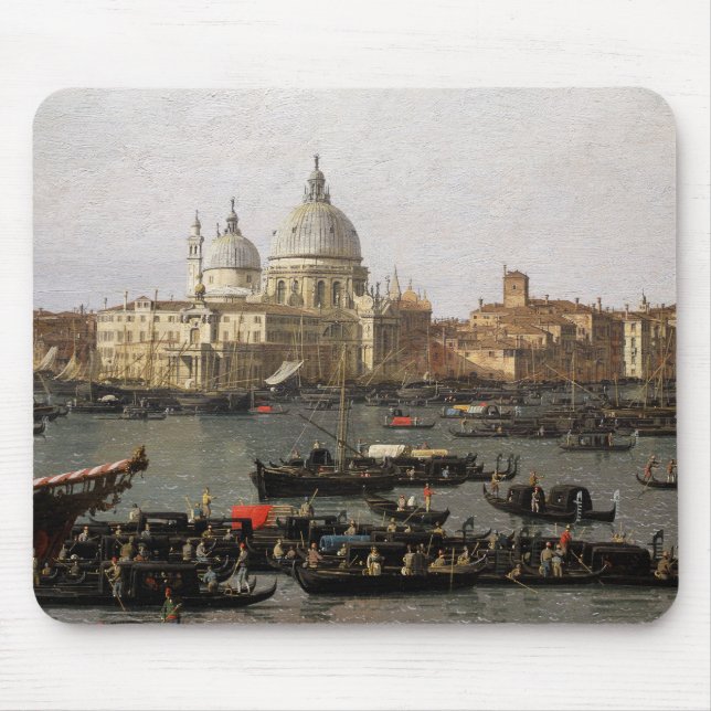 Mousepad Canaletto Veneza, Bacia de San Marco (Frente)