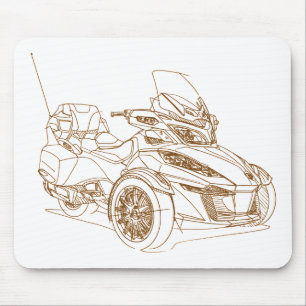 Mousepad CanAm Spyder RTS 2014