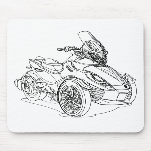 Mousepad CanAm Spyder STS 2013 (Frente)