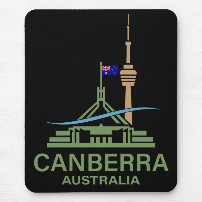 Mousepad Canberra Australia (Frente)