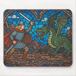 Mousepad Canção dos Nibelungos - Siegfried e o Dragão