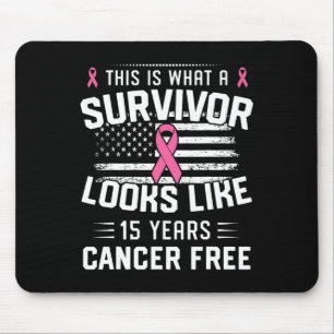 Mousepad Cancer 15 Anos De Sobrevivência De Ser Cancer Da M