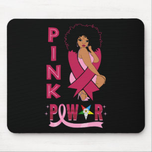 Mousepad Cancer A da estrela oriental de energia cor-de-ros