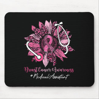 Mousepad Cancer A do Aleitamento Médico de Girassol