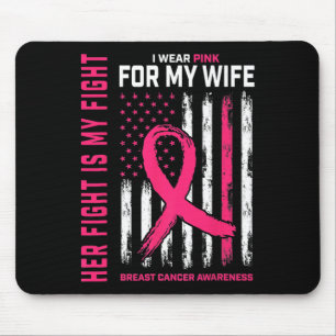 Mousepad Cancer A Luta Dela É A Minha Luta Eu Visto A Mulhe