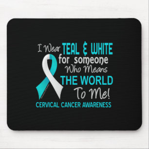 Mousepad Cancer Cervical Para Alguém Que Me Significa Mundo