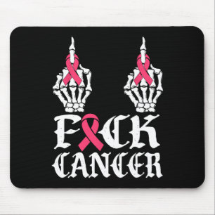 Mousepad Cancer Crânio E Crossbones Esqueleto Cancer
