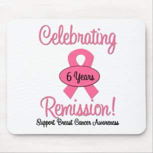 Mousepad Cancer da mama 6 anos
