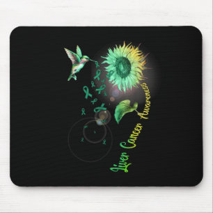 Mousepad Câncer de figado Girassol