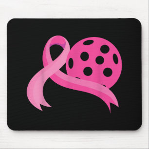 Mousepad Cancer De Fita Coração Cor-de-Rosa Bonito, Picleba