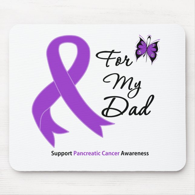 Mousepad Câncer de pâncreas Para Meu Pai (Frente)