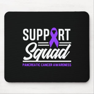 Mousepad Câncer de pâncreas quadrado de suporte ao câncer d