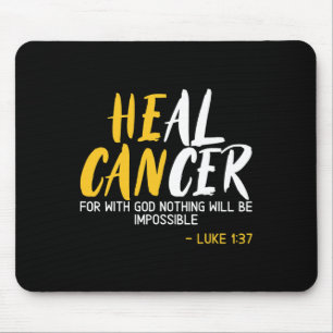 Mousepad Cancer de saudação de Cancer infantil Supo do Mês