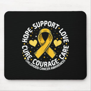 Mousepad Cancer infantil Suporte para Cancer de infância da