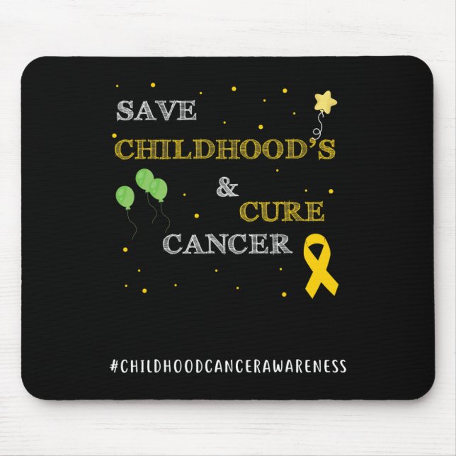 Mousepad Cancer Pediátrico Sensibilização para a Infância O (Frente)