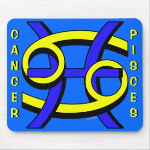 Mousepad Cancer & peixes PERTO