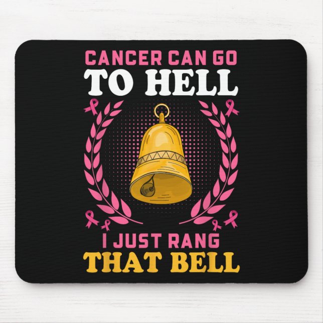 Mousepad Cancer Pode Ir Para O Inferno Eu Só Prendi Aquele  (Frente)
