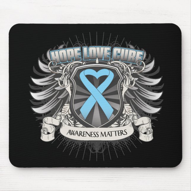 Mousepad Cancer Prostata Hope Love Cure (Frente)
