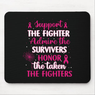 Mousepad Cancer Support Admire Honorário Cancer da Mama Awa