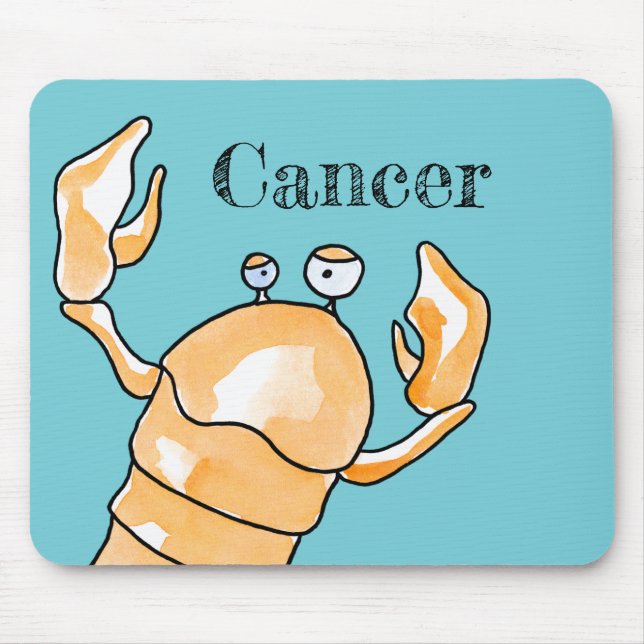 Mousepad Cancer Zodiac (Frente)