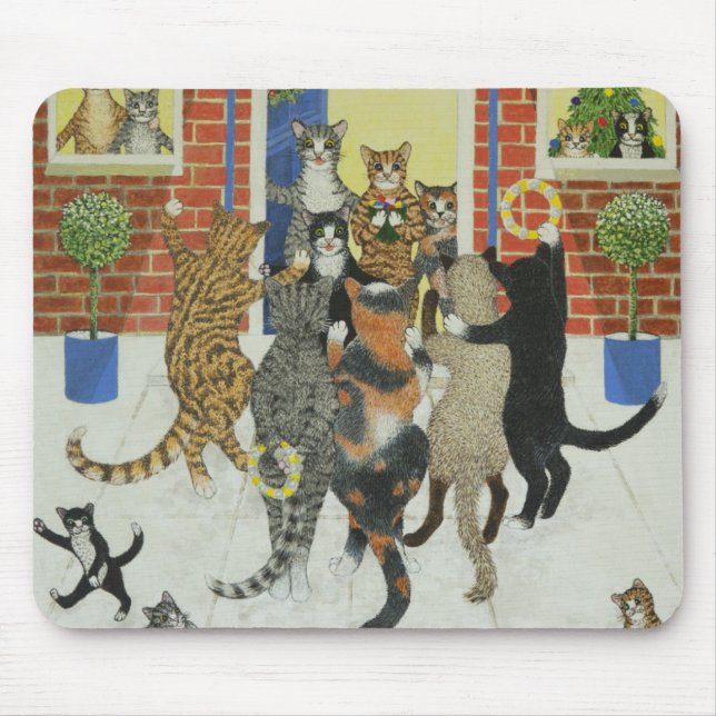 Mousepad Canções de natal do Natal (Frente)