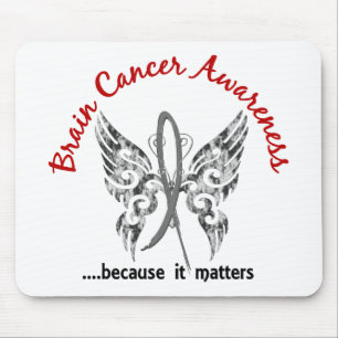 Mousepad Cancro cerebral da borboleta 6,1 do tatuagem do