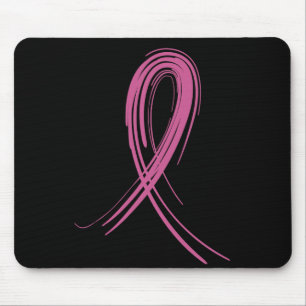 Mousepad Cancro da mama cor-de-rosa da fita 2