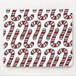 Mousepad Candy Canes