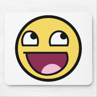 Mousepad caneca feliz da cara