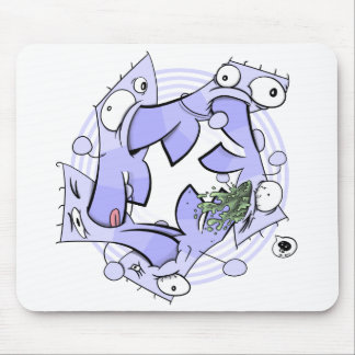 Mousepad Canibalismo Circular