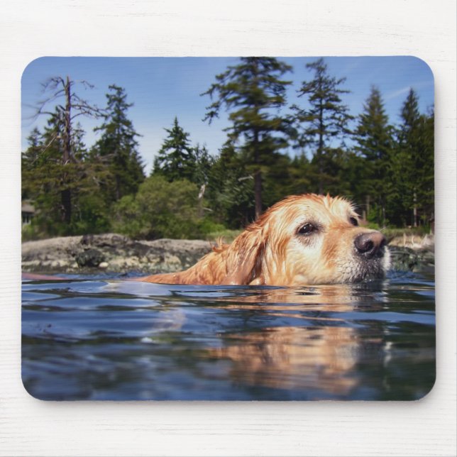 Mousepad Canino de Água - Pão de Mouse (Frente)