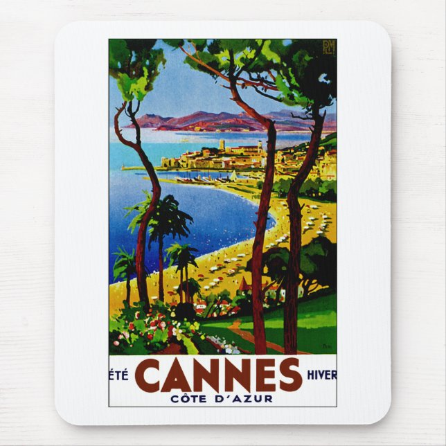 Mousepad Cannes ~ Cote d'Azur (Frente)