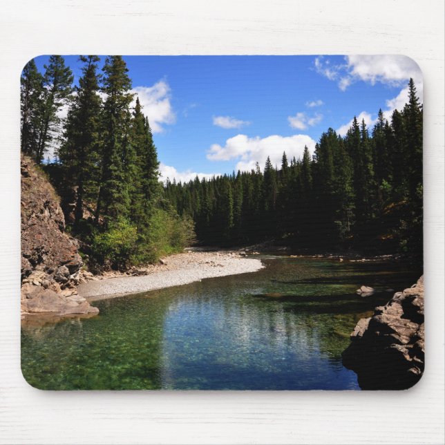 Mousepad Canoé Meadows Kananaskis Canadá (Frente)