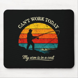 Mousepad Cant work arm is in a cast funny fishing